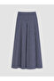 Texx Store Quality High Waist Plaid A-Line Skirt - 5