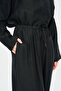 Women's Cargo Pants with Elastic Waist and Cuffs - 2