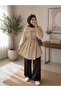 Women's Drawstring Detailed Hijab Shirt - 5