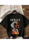 Fashion Icon Dog Printed Short Sleeve Women's Tshirt