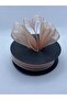 Pull-Out Chiffon Ribbon Cream Gold Glitter 2.5cm 20Mt, Bride, Bundle, Dowry, Engagement, Gift, Decoration.