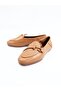 Women's Genuine Leather Ballerinas Tan - 4