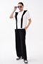Women's Shawl Look Detailed T-Shirt and Pants Set 260652 - - 2