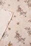 Mustard Wildflower Patterned Double Printed Pique & Bedspread 200X230 cm - 5