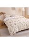 Herside Vintage Floral Duvet Cover Set Double 3 Pieces Soft Microfibre Botanical Flower Print Bedding Set - 7