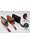 Genuine Leather Touch Fingerprint Lock Clutch Bag - 2