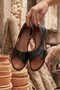 Modafrato Pwr Open Women's Sandals Summer Shoes Ballet Flats - 4
