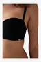 Women Angelina Black Strapless Wired Padded Bra - 3