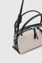 Blossom Knotted Straw Handbag and Crossbody Women's Bag Cream - 7