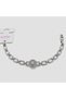 Xuping Vip Quality Antiallergic Star Motif Silver Bracelet with Zircon Stone Detail