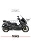 Zontes 250 Te Sticker Covering Set Full Kit Parted Sticker Model Gray