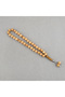 Pine Tree Sphere Cut 10mm Prayer Beads Light Brown - 2