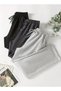 Set of 3/Pack Unisex Men'S/Women's Regular Fit/Comfortable Cut/Comfortable Fit Multi-Color Pipe/Straight Leg Sweatpants - 5