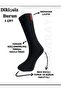 Pack of 3 Unisex Seamless Thermal Winter Thick Towel Socks - 3