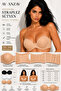 Women's Strapless Bra – Non-Padded, Underwire, Silicone Supported, Non-Slip Low-Cut Bra - 2