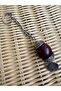 Ottoman Clasp Amber Ottoman Silver Keychain - 3