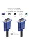 Vcom cg341ad-30.0 blue connector black 30mt vga-m-vga-m cable - 2