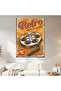 Retro Movie Collection Wall Covering Wall Tapestry First Quality Satin Fabric Poster - 2