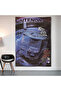 Nintendo Denim Advertisement Wall Covering Wall Tapestry First Quality Satin Fabric Poster