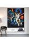 Star Wars Wall Cloth Wall Tapestry First Quality Satin Fabric Poster