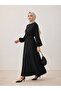 Birit Buttoned Belted Cupra Dress Anka261031 - 5