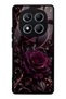 Xiaomi Redmi Note 14 Pro 4g Moonlit Burgundy Rose Design Glossy Phone Case