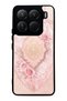 Xiaomi 15Pro Glossy Phone Case with Blush Ottoman Rose Design