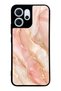 Oppo Reno 14F Blush Gold Marble Design Glossy Phone Case