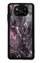 Xiaomi Poco X3 Rose Chrome Butterfly Design Glossy Phone Case