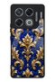 Infinix Gt 20 Pro Royal Sapphire Glossy Phone Case with Baroque Design