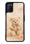 Oppo A52 Pearl Teddy Design Glossy Phone Case
