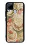 Realme C15 Glossy Phone Case with Sage Strawberry Matcha Design