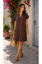 Women's V-Neck Jacquard Wrap Dress