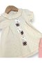 Baby Girl Cherry Printed Blouse and Capri Leggings 3-6-9-12-18-24 Months 2-Piece Top and Bottom Set - 4