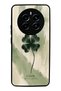 Realme 12 Pro Plus Glossy Phone Case with Lucky Sage Clover Design