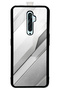 Oppo Reno 2Z Silver Titanium Edge Design Glossy Phone Case