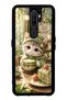 Oppo A5 2020 Matcha Kitty Café Design Glossy Phone Case