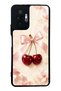 Xiaomi Redmi Note 10 Pro Glossy Phone Case with Cherry Pearl Ribbon Design