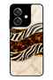 Oppo A3 Ivory Safari Design Glossy Phone Case