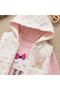 Seasonal Baby Girl Set with Heart Patterned Vest - 2