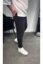 Men's Black Distressed Boyfriend Jeans