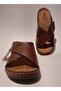 Anatomically Soft, Thick Sole, Lightweight and Comfortable, Leather-Like Appearance, Mother's Slippers, Home and Street Slippers - 3