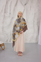 Summer Garden Series Patterned Cotton Soft Shawl Women's Colorful Shawl - 3