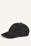 School Women's Washable Jean Cap Black Hat H6749Ax26Wn - 2