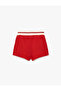 Cotton Blend Waist-Tie Printed Mini Shorts - 5
