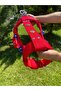 Kangal Dog Collar Double Layer Adjustable Red from the Waist to the Back and Chest