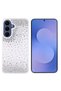 Galaxy S26 Fe Case Camera Raised Silvery Drop Stone Silicone Brsa - 3