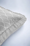Japanese Wave Design Fringed Pillowcase-Geometric Minimal Nordic Grey Tassel Throw Pillow Cover - 8