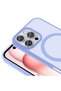 iPhone 16 Pro Case Magsafe Supported Camera Raised Silicone Matte Anti-Fingerprint - 3