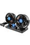 Dual Head Car Dashboard Fan – Adjustable Rotation Portable Cooling for Vehicles - 4